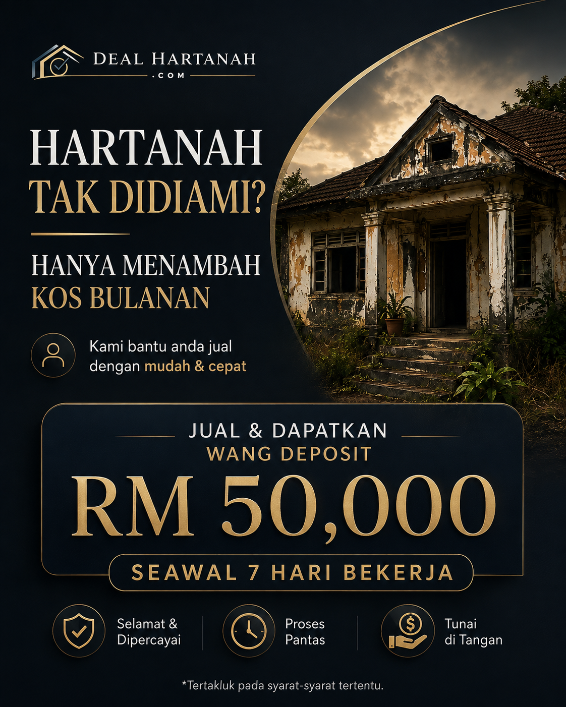 Hartanah yang tidak didiami