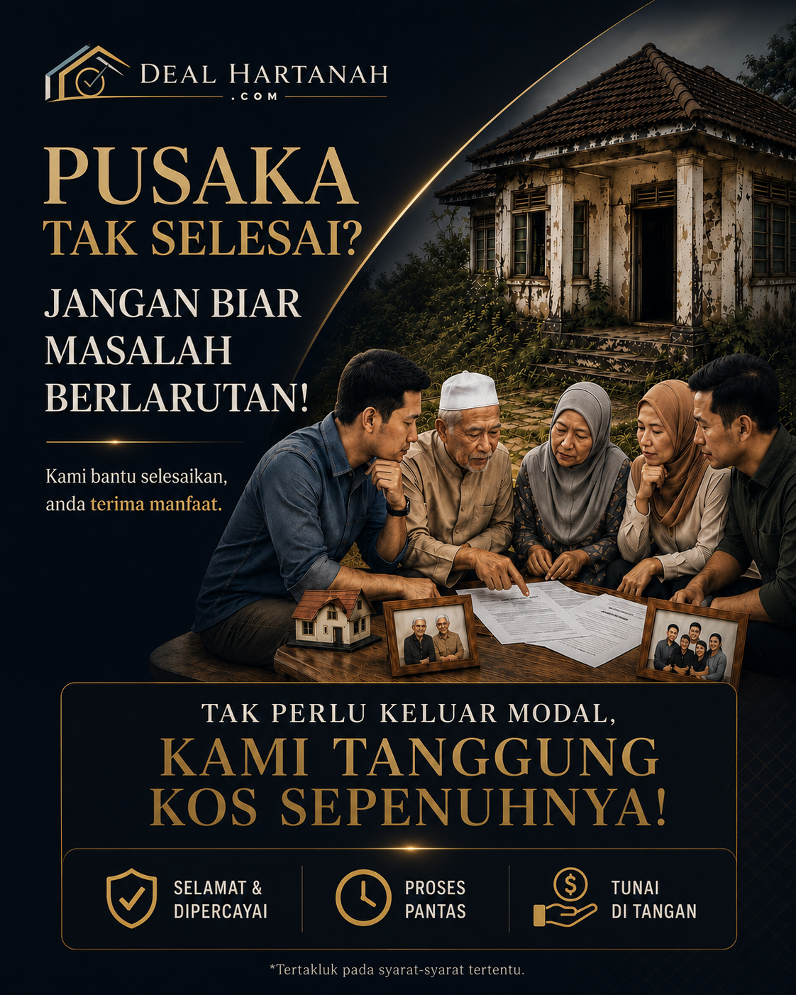 Hartanah bermasalah atau mempunyai tunggakan